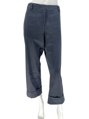 Jil Sander Black Cropped Tailored Pants – Size 42