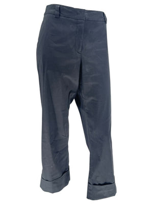 Jil Sander Black Cropped Tailored Pants – Size 42