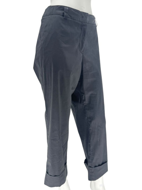 Jil Sander Black Cropped Tailored Pants – Size 42