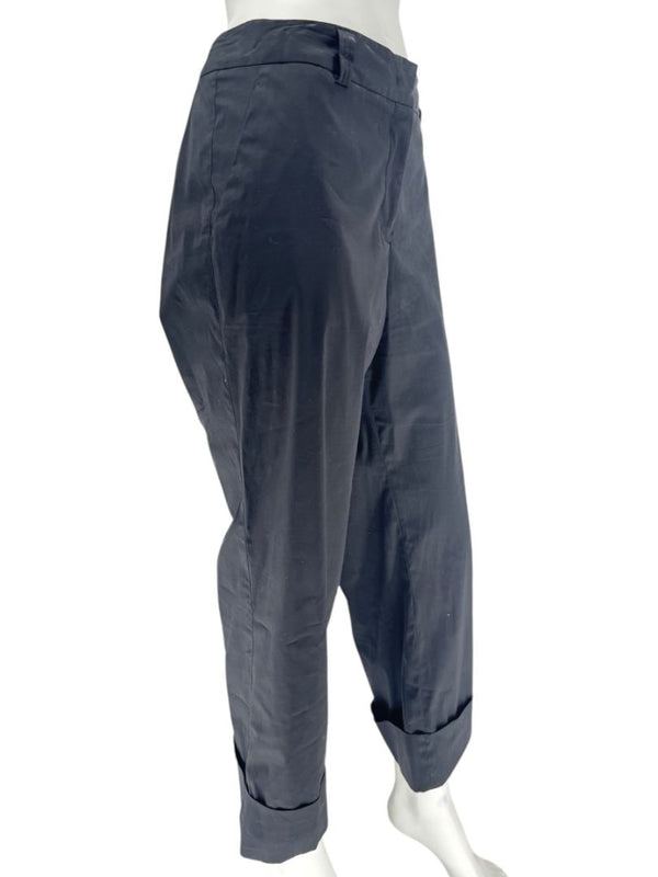 Jil Sander Black Cropped Tailored Pants – Size 42