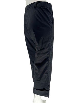 Jil Sander Black Cropped Tailored Pants – Size 42