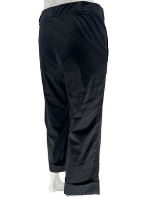 Jil Sander Black Cropped Tailored Pants – Size 42