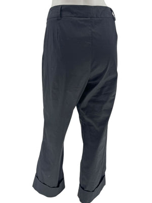 Jil Sander Black Cropped Tailored Pants – Size 42
