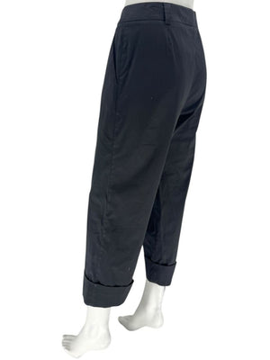 Jil Sander Black Cropped Tailored Pants – Size 42