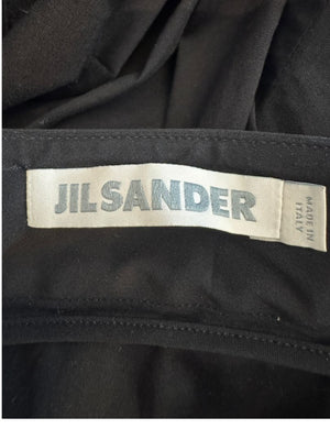 Jil Sander Black Cropped Tailored Pants – Size 42