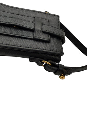 Chanel Black Caviar Leather CC Phone Pouch – With Box