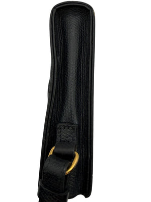 Chanel Black Caviar Leather CC Phone Pouch – With Box