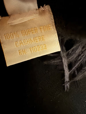 Naeem Khan Feather & Floral Embellished Cashmere Sweater – Size M