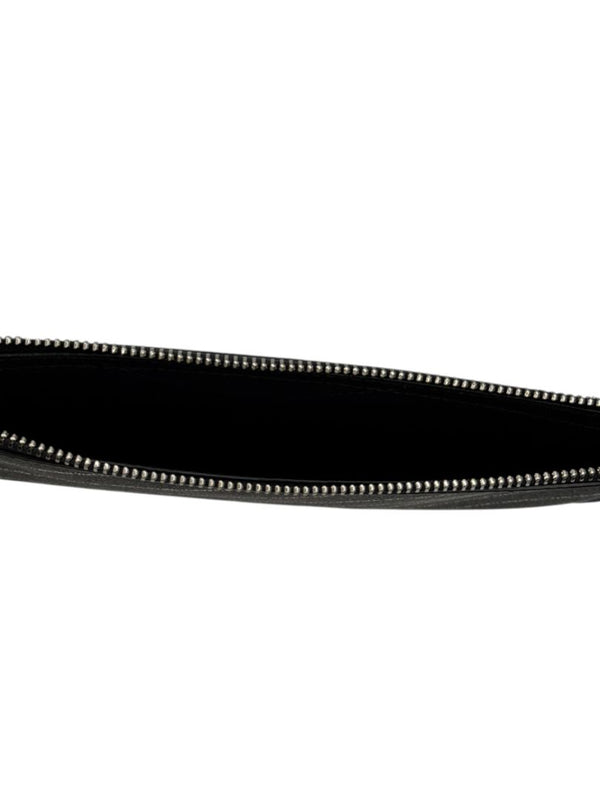 Karl Lagerfeld K/Ikonik Logo Print Zip Pouch – 8” x 11”