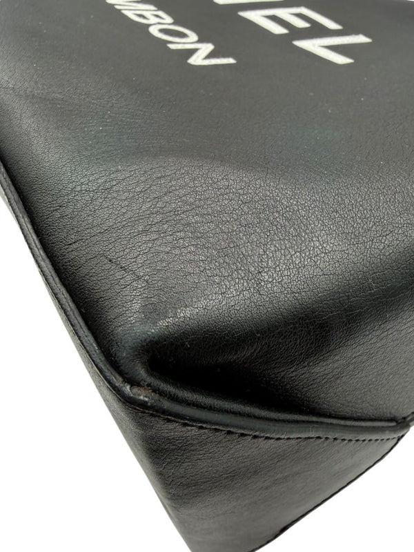 Chanel Black Leather Large Essential Rue Cambon Shopping Tote