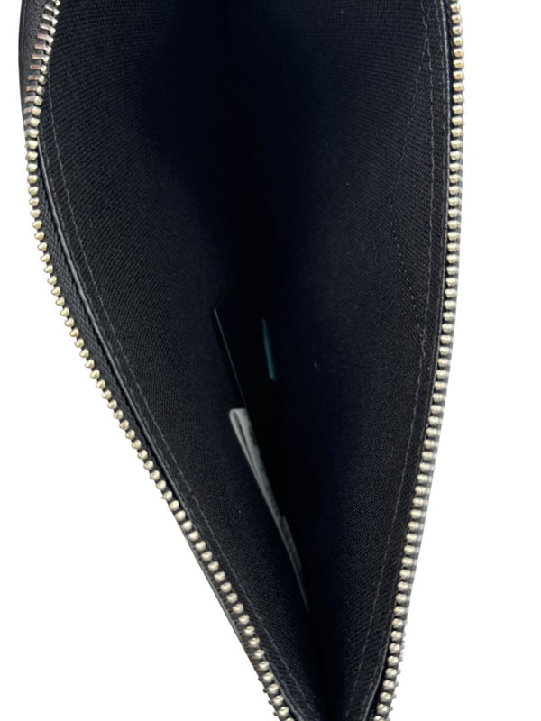 Karl Lagerfeld K/Ikonik Logo Print Zip Pouch – 8” x 11”