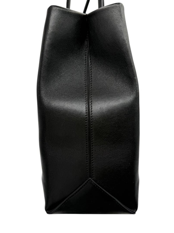 Chanel Black Leather Large Essential Rue Cambon Shopping Tote