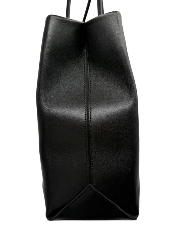 Chanel Black Leather Large Essential Rue Cambon Shopping Tote