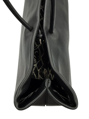 Chanel Black Leather Large Essential Rue Cambon Shopping Tote