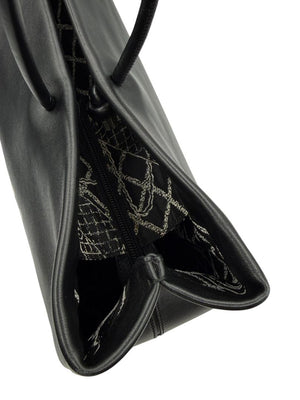 Chanel Black Leather Large Essential Rue Cambon Shopping Tote