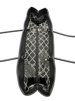 Chanel Black Leather Large Essential Rue Cambon Shopping Tote