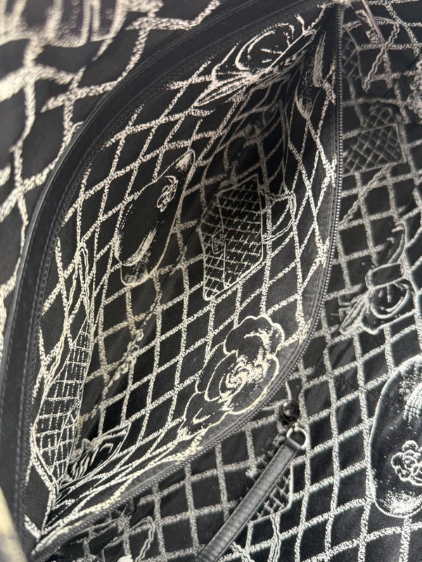 Chanel Black Leather Large Essential Rue Cambon Shopping Tote