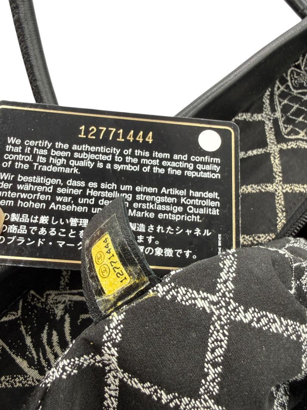 Chanel Black Leather Large Essential Rue Cambon Shopping Tote