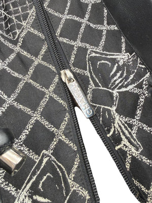 Chanel Black Leather Large Essential Rue Cambon Shopping Tote