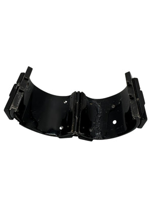 Chanel Black Resin & Crystal CC Boy Brick Cuff Bracelet