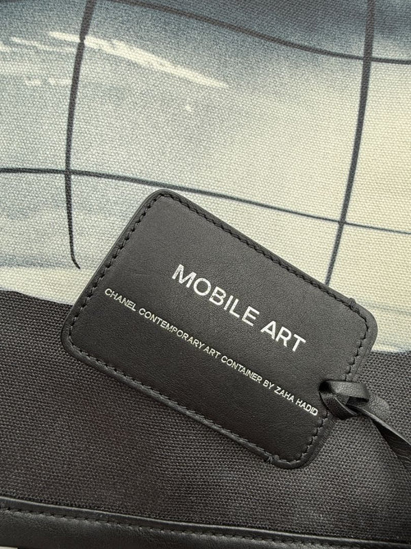 Chanel Karl Lagerfeld Mobile Art Zaha Hadid Limited Edition Tote