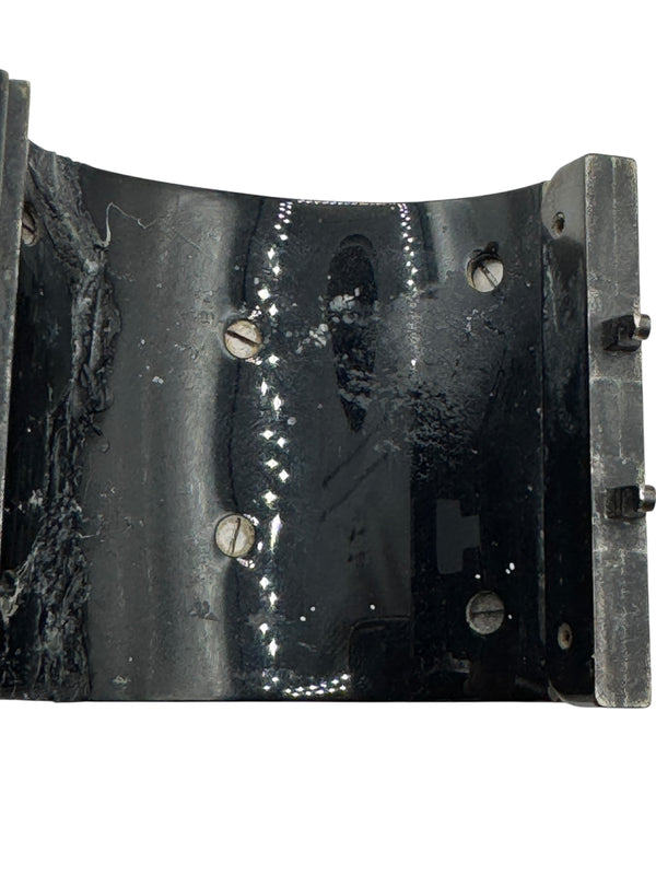 Chanel Black Resin & Crystal CC Boy Brick Cuff Bracelet