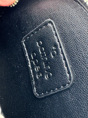 A Bathing Ape BABY LISA Crystal Face Coin Purse on Chain