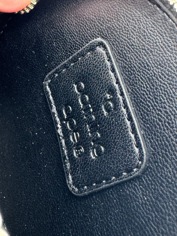 A Bathing Ape BABY LISA Crystal Face Coin Purse on Chain