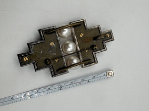 Lanvin Pearl and Crystal Brooch NIB