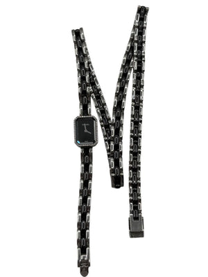 Chanel Première 18K White Gold Diamond Bezel Triple Wrap Watch Ref. O.N. 39306 w/ Box