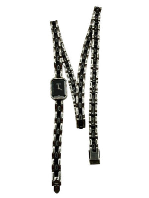 Chanel Première 18K White Gold Diamond Bezel Triple Wrap Watch Ref. O.N. 39306 w/ Box