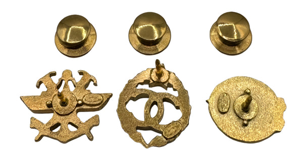 CHANEL Paris-Moscow Collection Brooch Pin Set – 2009 Pre-Fall Métiers d’Art