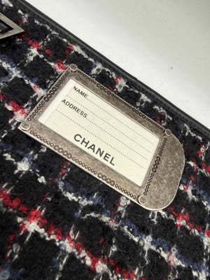 Chanel Fall 2010 Runway Trek Pack 3-in-1 Tweed Backpack – Multicolor Plaid – Rare