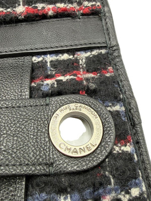 Chanel Fall 2010 Runway Trek Pack 3-in-1 Tweed Backpack – Multicolor Plaid – Rare