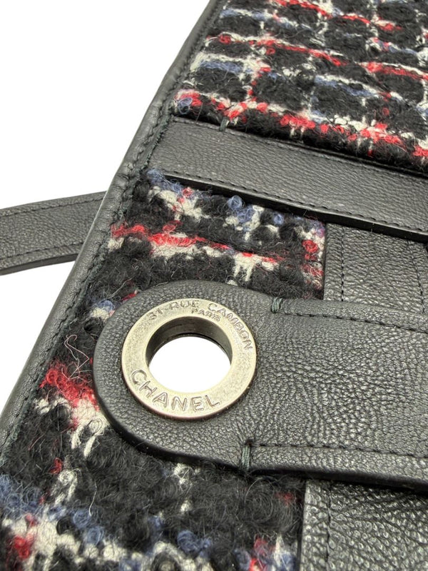 Chanel Fall 2010 Runway Trek Pack 3-in-1 Tweed Backpack – Multicolor Plaid – Rare