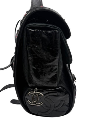 Chanel Fall 2010 Runway Trek Pack 3-in-1 Tweed Backpack – Multicolor Plaid – Rare