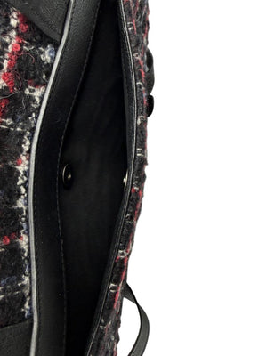 Chanel Fall 2010 Runway Trek Pack 3-in-1 Tweed Backpack – Multicolor Plaid – Rare