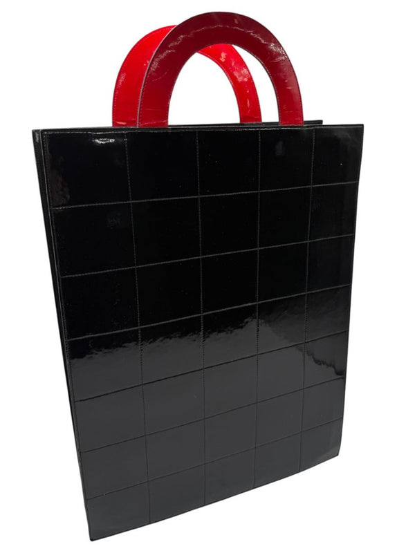 Chanel "Mademoiselle Coco" Vintage Patent Leather Tote