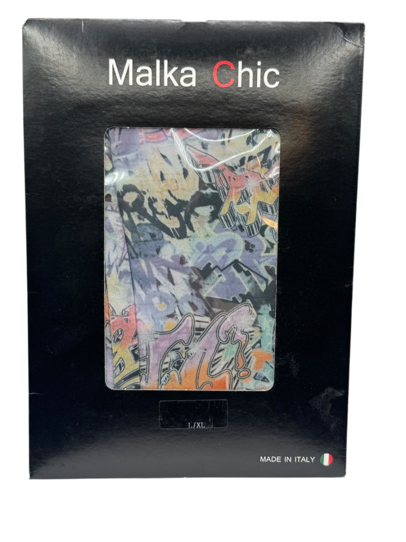 Malka Chic "Twilight Printed Tights" - Size L/XL