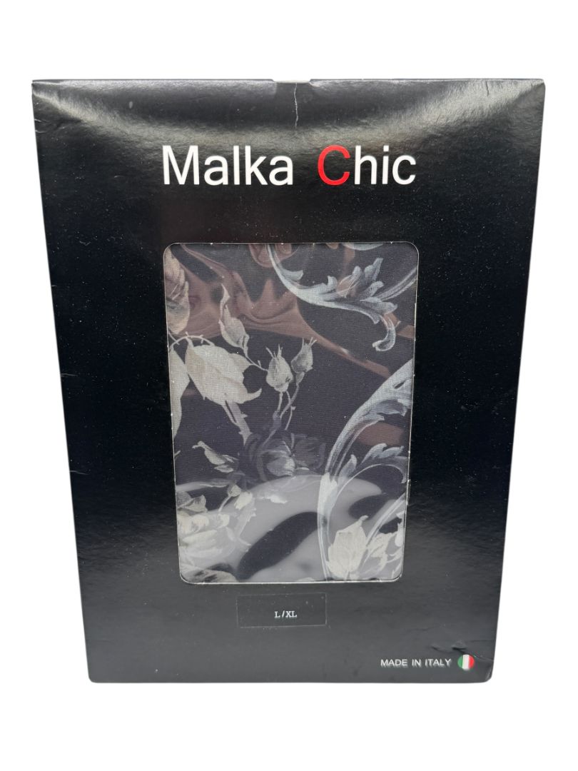 Malka Chic Artist Printed Tights - Size L/XL