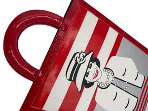 Chanel "Mademoiselle Coco" Vintage Patent Leather Tote
