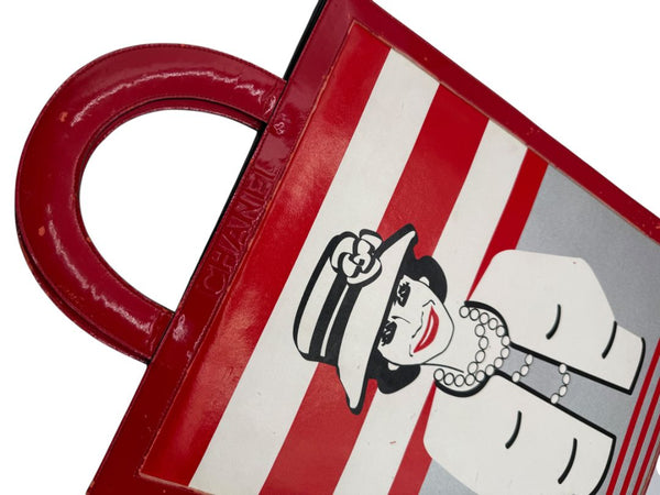 Chanel "Mademoiselle Coco" Vintage Patent Leather Tote