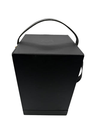 Chanel Coco Noir Fragrance Launch Acrylic Display Case with Leather Carry Case