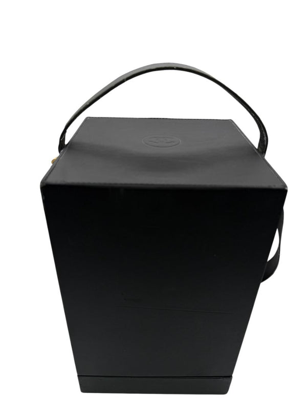 Chanel Coco Noir Fragrance Launch Acrylic Display Case with Leather Carry Case