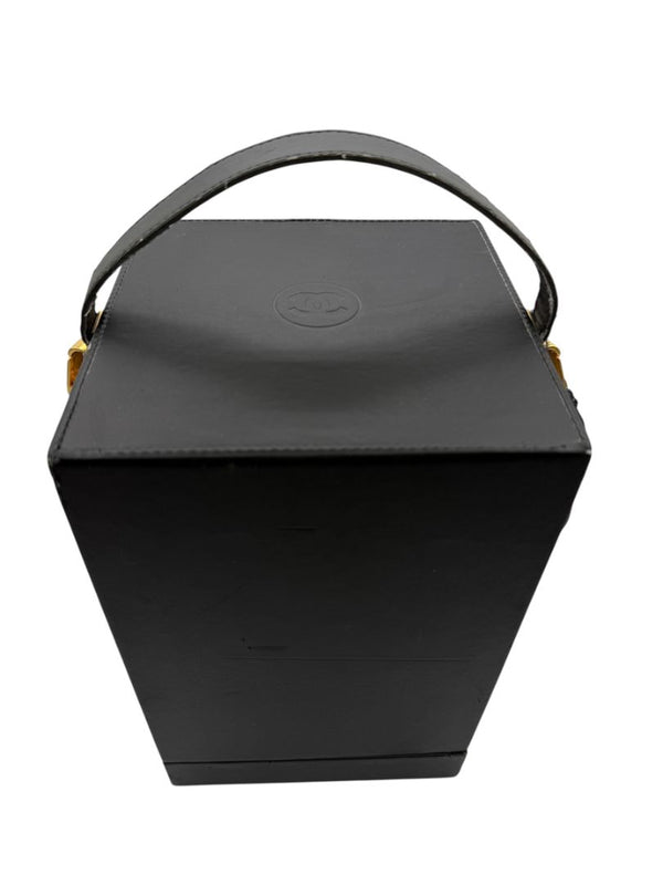 Chanel Coco Noir Fragrance Launch Acrylic Display Case with Leather Carry Case