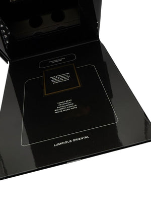Chanel Coco Noir Fragrance Launch Acrylic Display Case with Leather Carry Case
