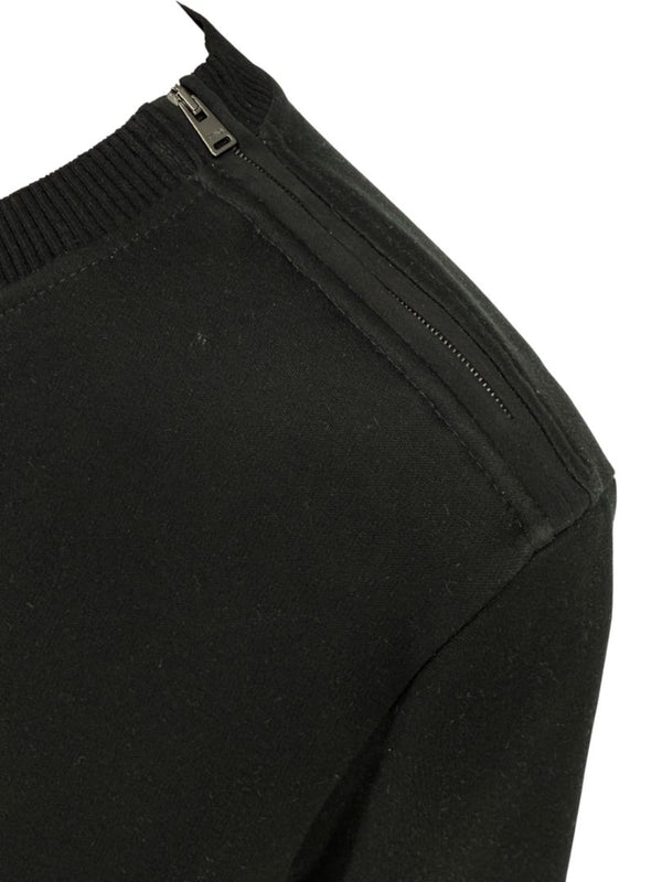 Fendi Karlito “Karl Lover” Fur Embellished Sweatshirt – Black – Size IT 40