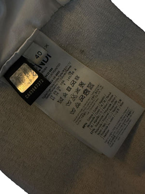 Fendi Karlito “Karl Lover” Fur Embellished Sweatshirt – Black – Size IT 40