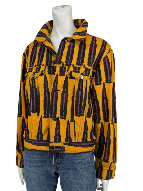 Stephen Sprouse Bullet Print Denim Jacket – Spring/Summer 1988 – Size S