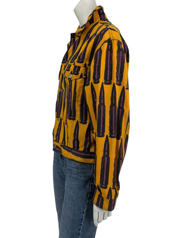 Stephen Sprouse Bullet Print Denim Jacket – Spring/Summer 1988 – Size S